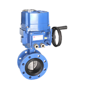 Worm gear hard-sealed flange butterfly valves